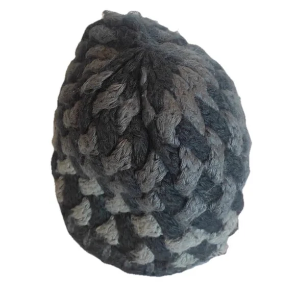 The North Face Wool Alpaca Knit Beanie Gray Lined Winter Hat One Size - Picture 5 of 13